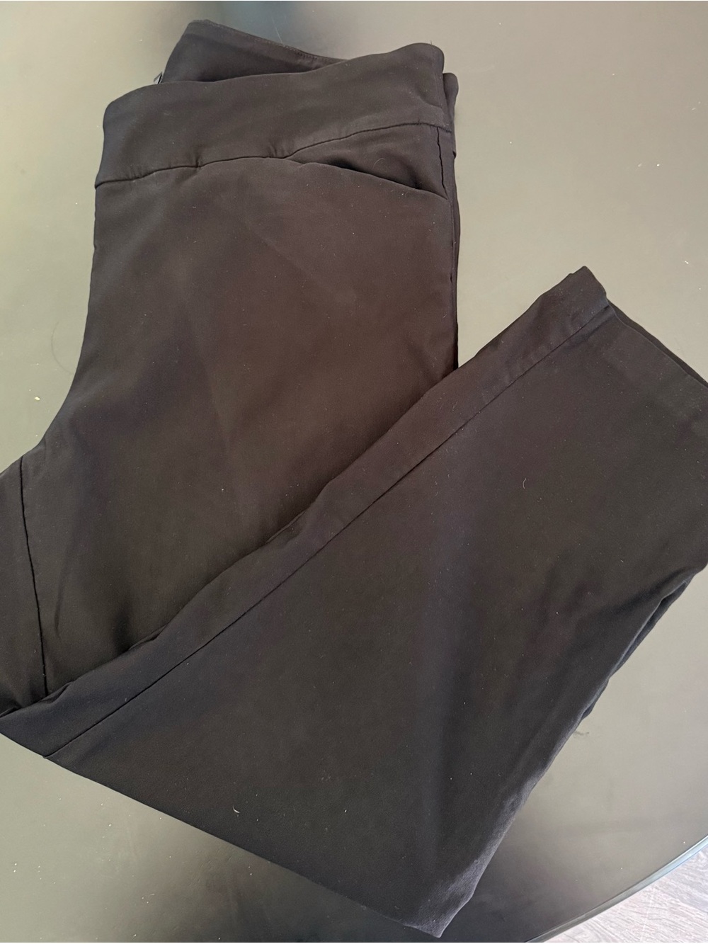 Tribal Black Ankle-Length Women's Pants